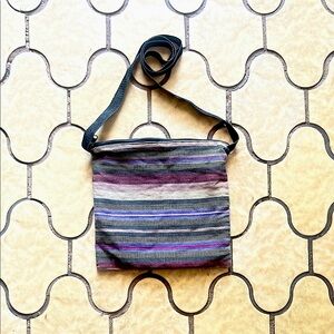 Striped Multicolor Shoulder Bag